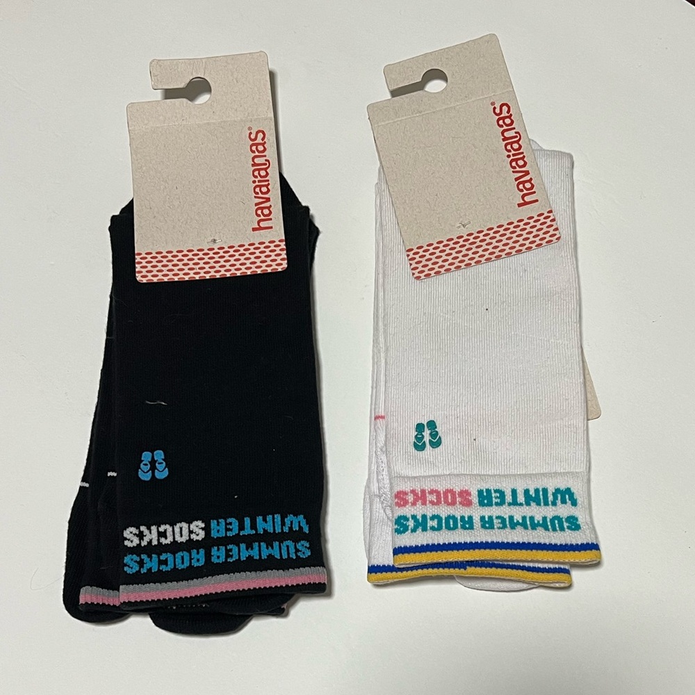 Havaianas Toe Socks - 2 pair